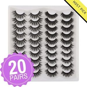 HP | 20 Pairs Of Faux Mink Lashes